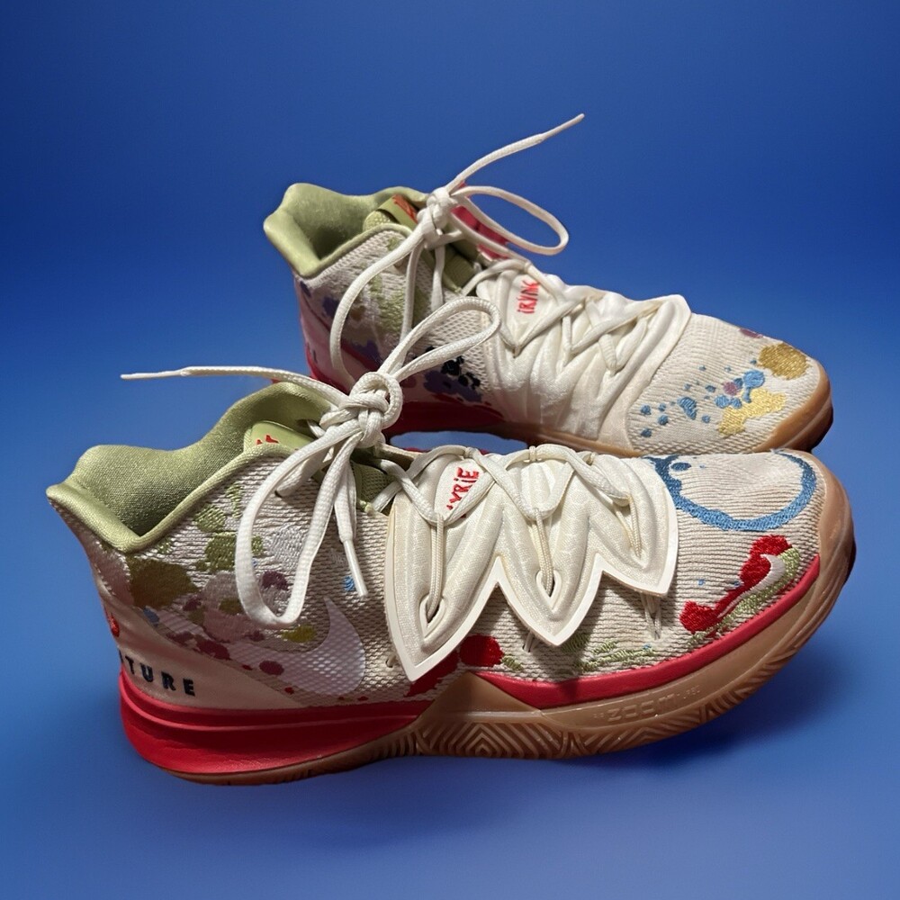 Nike Bandulu x Kyrie 5 NBY Embroidered Splatters Mens Shoes CK5836 100 Size 10